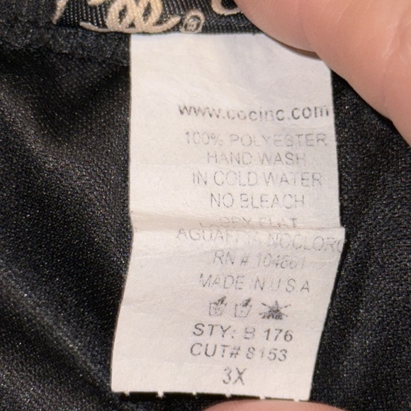 🔥C.O.C CLOTHING OBSESSED COMPANY BLACK ELEGANT MAXI SKIRT - Picture 6 of 6